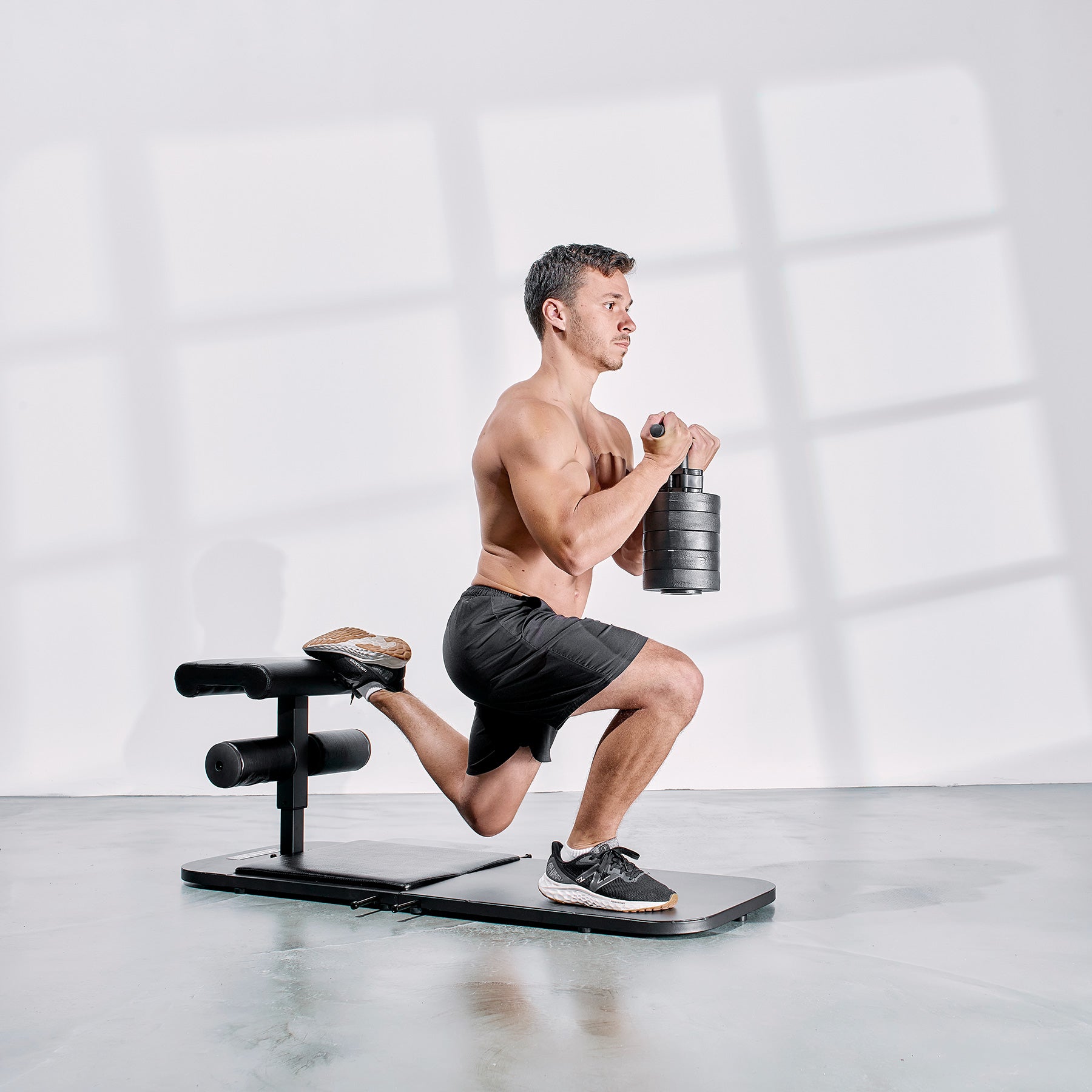 fentes bulgares avec kettlebell