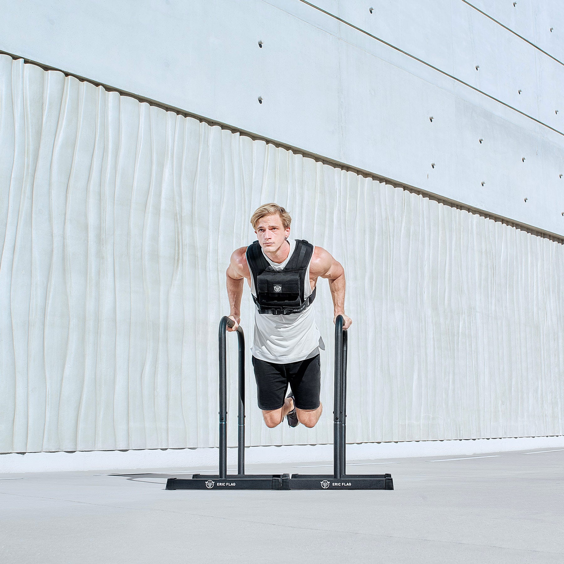 dips avec gilet lesté 20kg
