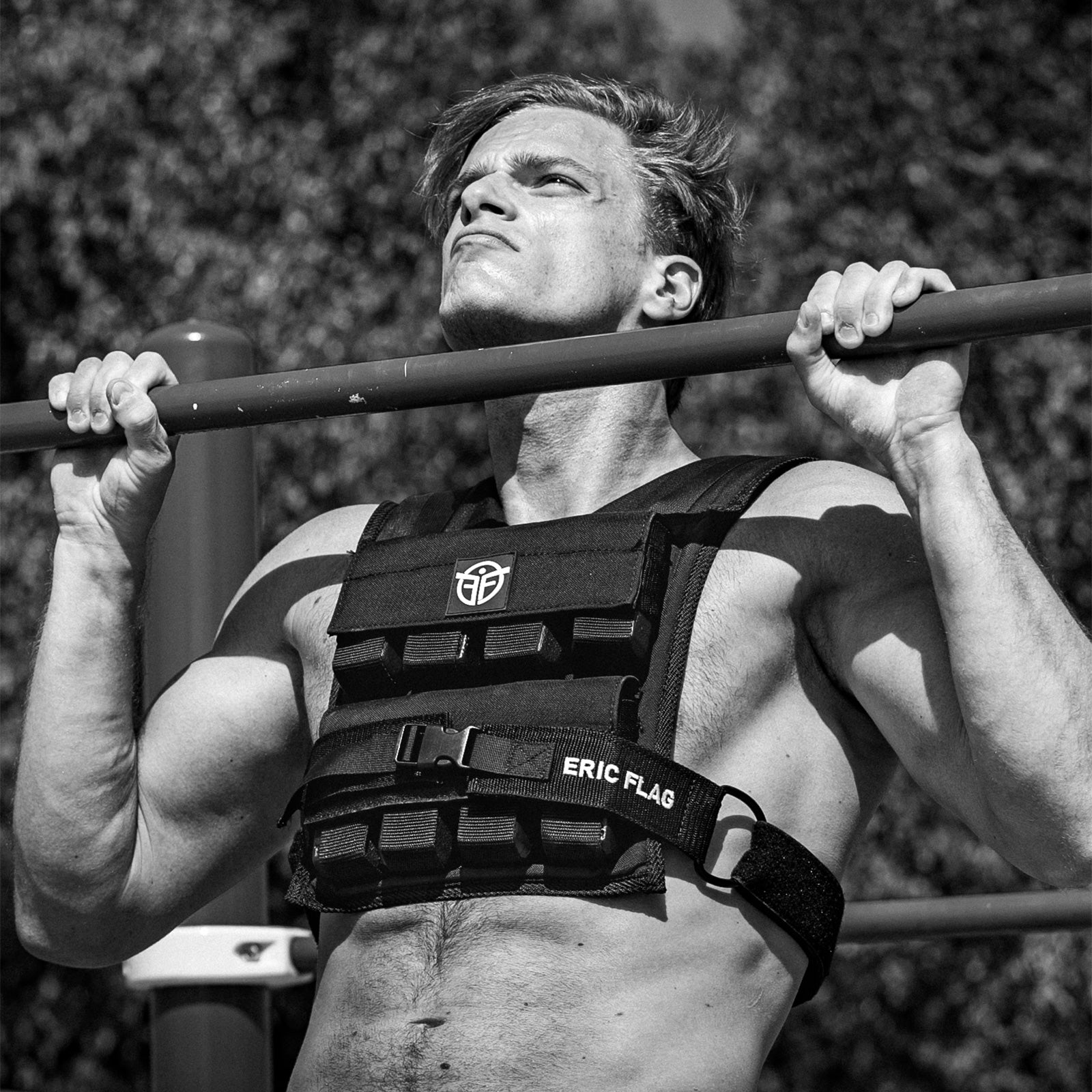 tractions avec gilet lesté eric flag 20kg